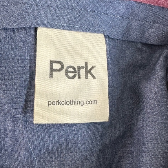 Perk Feel Good Chinos color Ink blue size 31/32 NWT - Picture 5 of 7